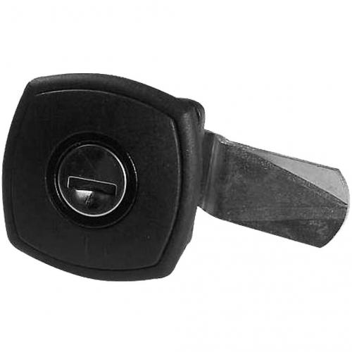 Safe-tec Klappenschloss quadratisch mit Verdrehschutz