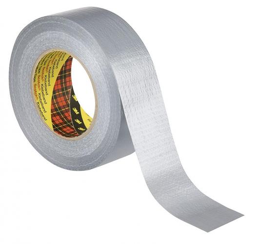 3m 3M Universal Gewebeklebeband Formflexibel Silber 48 mm x 50 m