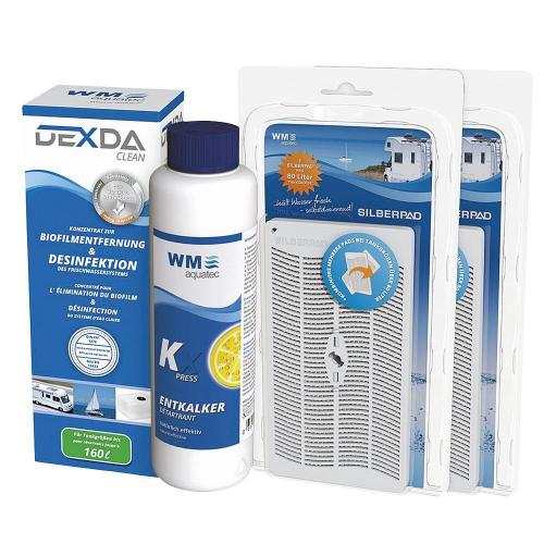 WM aquatec WM Aquatec Hygiene-Set fr Frischwassersystem fr Tanks bis 160 Liter