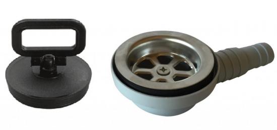 Can Ablauf mit St�psel 25 mm