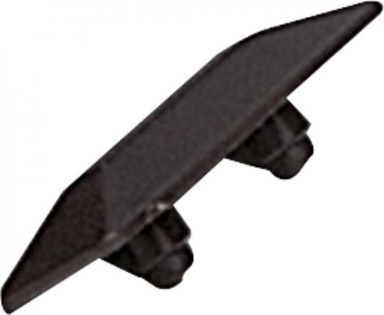 MEKUWA Schwarze Abdeckplatten Set, 2 St�ck Kunststoff