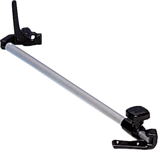 Polyplastic Rohraussteller mit Riegel und Rdelschraube, 1 Stck - Lnge: 20 cm  - Ausfhrung: links