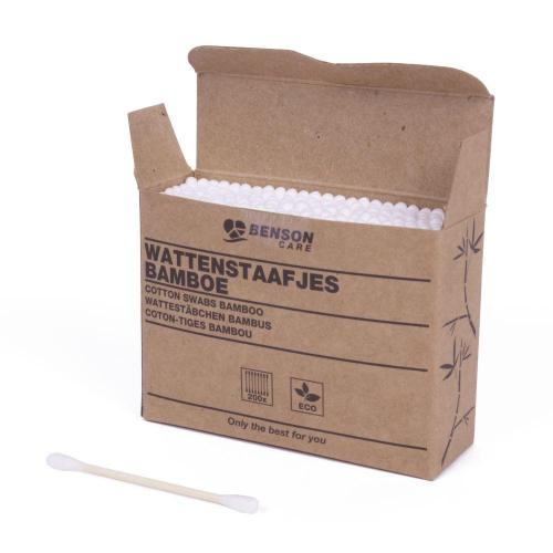 Benson Wattestbchen Bambus 200 Stck