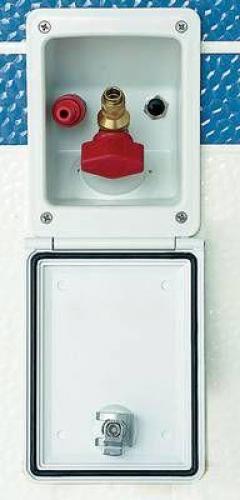 Carysan CARYSAN-Gas- u. Wassersteckdose