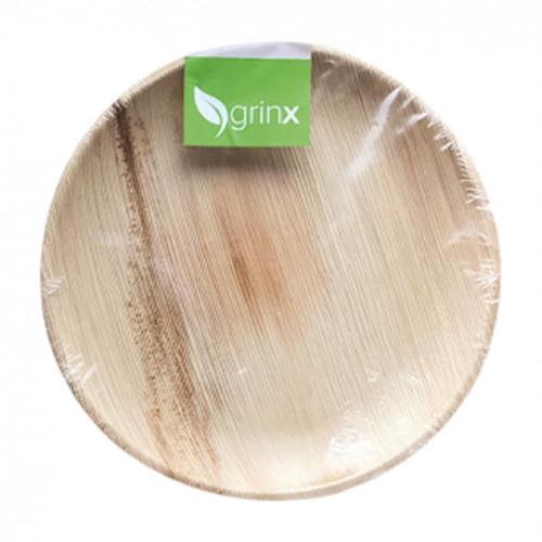 grinx ko Palmblatt Teller rund 18cm 5er