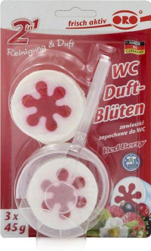Oro frisch-aktiv WC-Duftblte Berry 3x45g