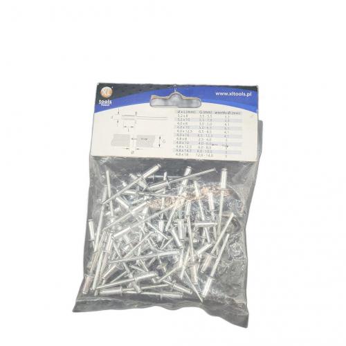 XL-Tools Aluminium Blindnieten al-fe 4.0 x 10 mm 50 Stk