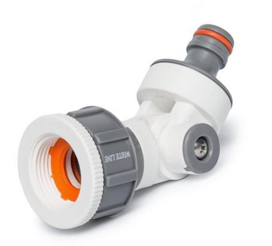 bradas Anschluss in 1 - 3/4 mit Untersetzung einstellbar