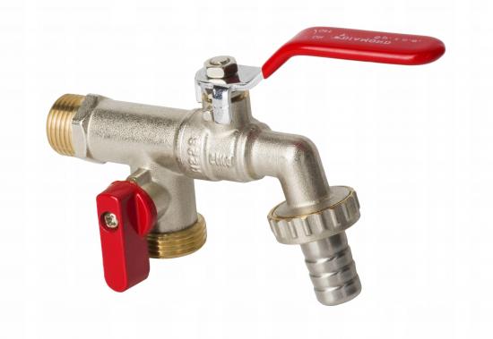 Hydroland Kugelhahn mit 2 Anschl�ssen