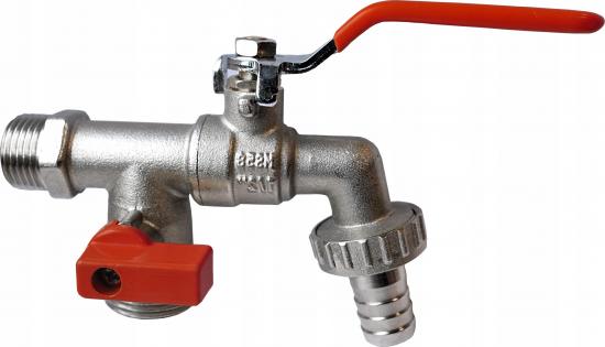 Hydroland Abzugsventil mit Doppelventil 1 / 2x3 / 4x3 / 4