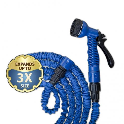 bradas Gartenschlauch dehnbar 7,5-22 Pistole blau