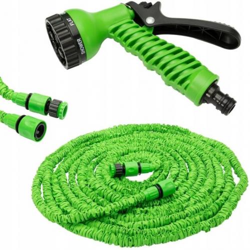 bradas Ausziehbarer Gartenschlauch 20m - 60m x-Spritzpistole