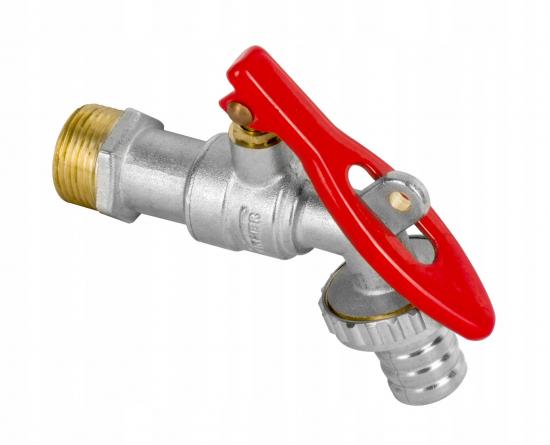 Hydroland Vorh�ngeschloss Wasserhahn Ventil 3/4 Schlauch