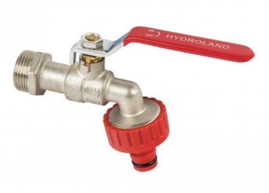 Hydroland Kugelhahnverschraubung Schnellkupplung 1/2