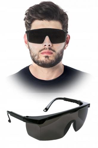 Markenlos Schwarze, verstellbare Anti-Spritzer-Schutzbrille