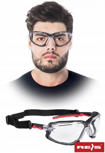 Markenlos Schutzbrille mit Anti-Spritzer-Gummiband