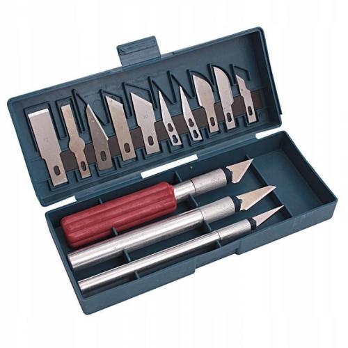 XL-Tools Messer Skalpell Messer Set 13 Stck scharf