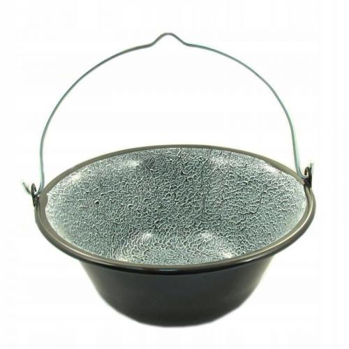 Camping Profi Gulaschkessel 12 l Emaille Kessel Topf