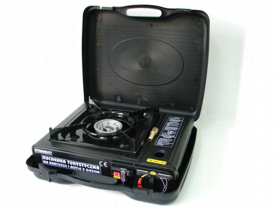 Stanmot Camping Gasherd Butan 1 Bar 2,5 kW, 2in1, Koffer