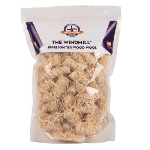 The Windmill Firelighter Wood Wool Z�ndlocken