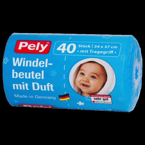 Pely Clean Pely Windelbeutel 40er Rolle