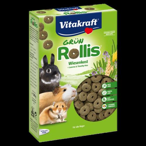 Vitakraft Gr�n Rollis Wiesenkost f�r alle Nager 500g