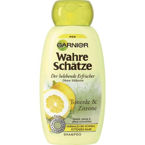 Garnier Wahre Schtze Shampoo Tonerde Zitrone 250ml Flasche