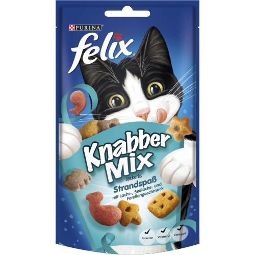 Felix Leckerlis Knabbermix Strandspass 60g Beutel