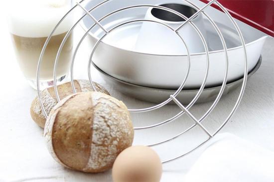 OMNIA Omnia Aufbackgitter aus Edelstahl