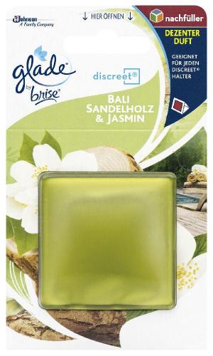 Glade Discreet Nachf�ller Bali Sandelholz und Jasmin 8g