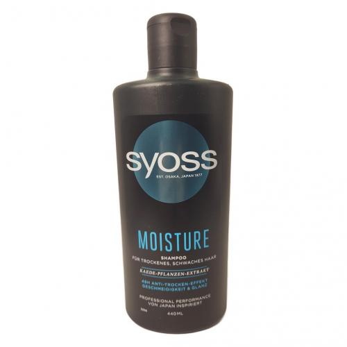 Syoss Shampoo Moisture 440ml Glas