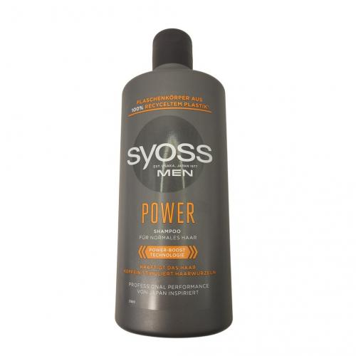 Syoss Shampoo Men Power 440ml Flasche