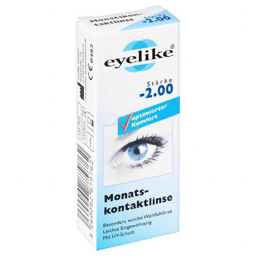 Markenlos Eyelike Monatskontaktlinse St�rke -2,0 1er Pack