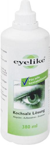 Markenlos Eyelike Kochsalzl�sung 380ml Flasche