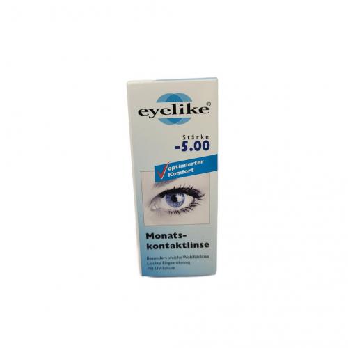 Eyelike Monatskontaktlinse St�rke -5,0 1er Pack