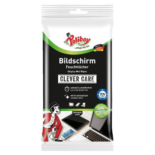 Poliboy Bildschirm Feuchtt�cher 30er Pack