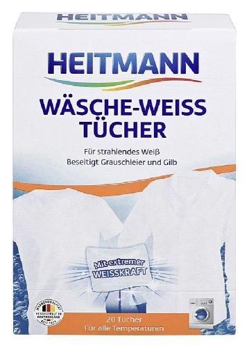 Heitmann w�scheweiss T�cher 20er Pack