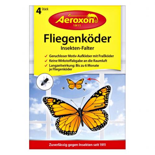 Aeroxon Fliegenkder Insekten-Falter 4er Pack