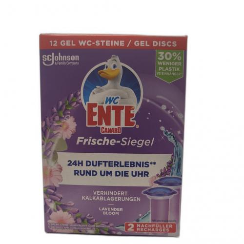 WC Ente Frische Siegel Fresh Disks Lavendel 2x36ml (12 Stck)