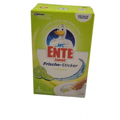 WC Ente frische Sticker lime 3x9g
