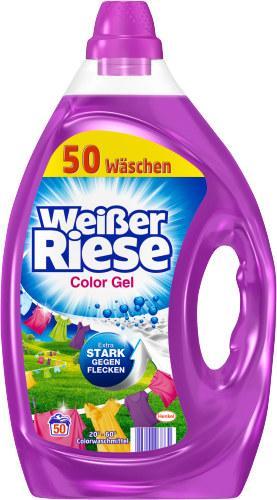 Wei�er Riese Weisser Riese Color Gel 50 Waschladungen, 2,5l Flasche