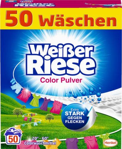 Weier Riese Weisser Riese Color Pulver 50 Waschladungen