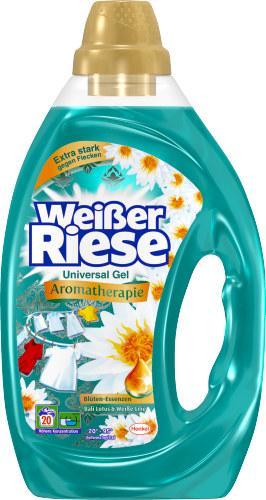 Weier Riese Weisser Riese uni gel lotus 20 Waschladungen 1Liter Flasche