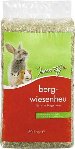 Jeden Tag JedenTag Bergwiesenheu 1kg = 30l Beutel