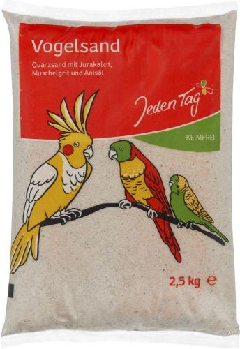 Jeden Tag JedenTag Vogelsand 2,5kg Beutel