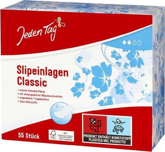 Jeden Tag JedenTag Slipeinlage Classic 55er