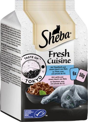 SHEBA Sheba Fresh Cuisine Taste of Tokyo 6x50g Beutel