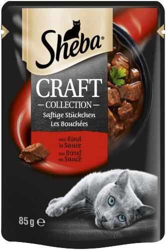 Sheba Craft Collection Rind 85g Beutel