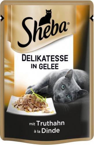 SHEBA Delikatesse in Gelee mit Truthahn 85g