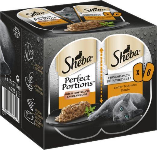 SHEBA Sheba Perfect Portions Sauce Truthahn 6x37,5g